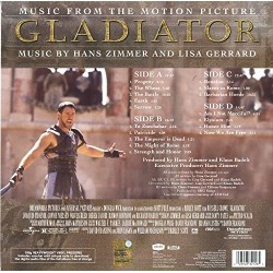 GLADIATOR - Motion Picture Soundtrack -  Double Vinyle