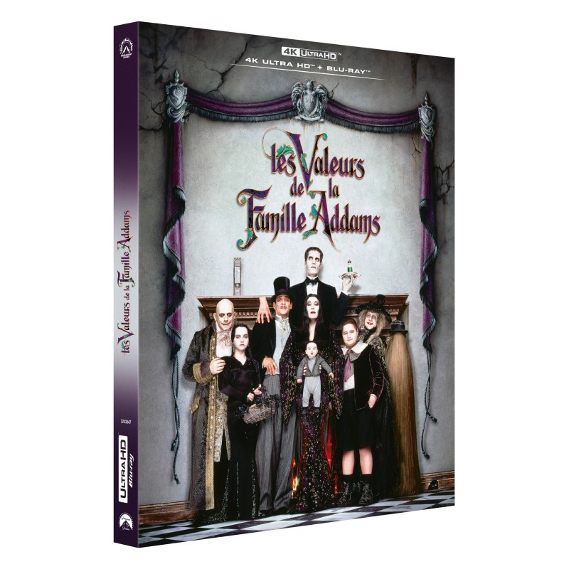 LES VALEURS DE LA FAMILLE ADDAMS -  4K UHD + BLU RAY
