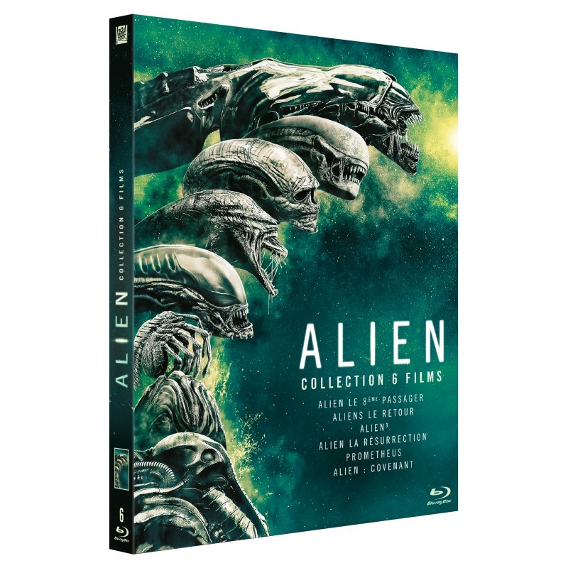 ALIEN - L'INTEGRALE - COFFRET 6 BLU RAY