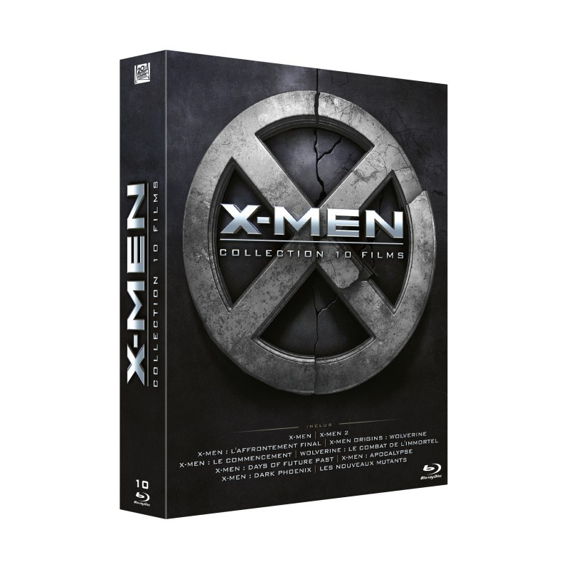 X-MEN - COFFRET 10 BLU RAY