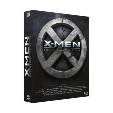 X-MEN - COFFRET 10 BLU RAY