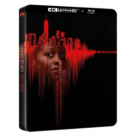 SANS UN BRUIT : JOUR 1 -  4K UHD + BLU RAY  - STEELBOOK - IMPORT