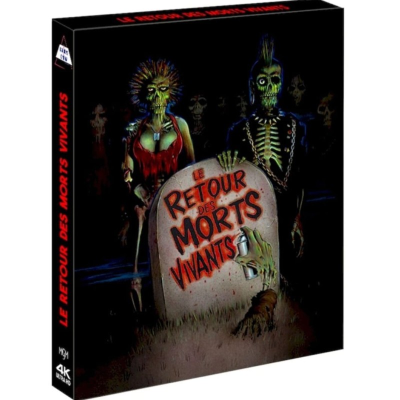 LE RETOUR DES MORTS VIVANTS –  4K UHD + Blu Ray – Coffret Collector