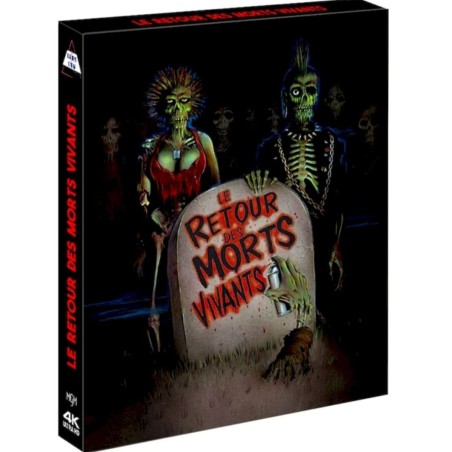 LE RETOUR DES MORTS VIVANTS –  4K UHD + Blu Ray – Coffret Collector
