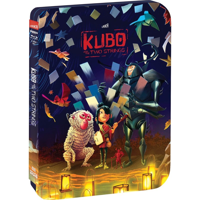 Kubo et l’Armure Magique – Steelbook - Combo Blu-Ray - 4K Ultra HD - Blu-Ray