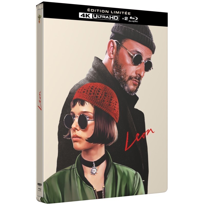 LEON - 4K UHD + 2 BLU RAY - STEELBOOK - EDITION LIMITEE