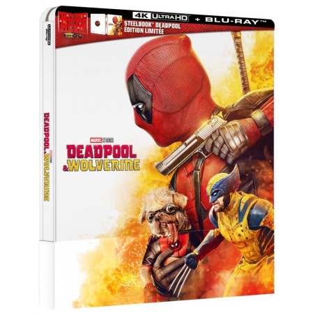 DEADPOOL & WOLVERINE - 4K  UHD + BLU RAY - STEELBOOK - EDITION LIMITEE