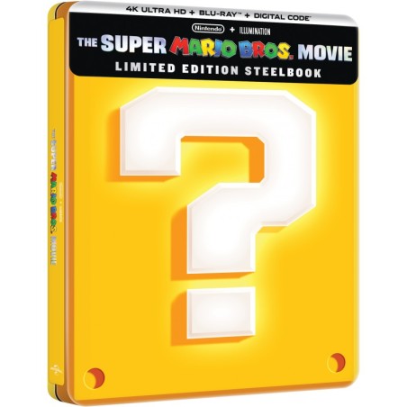 SUPER MARIO BROS - COMBO 4K  UHD + BLU RAY - STEELBOOK - EDITION LIMITEE