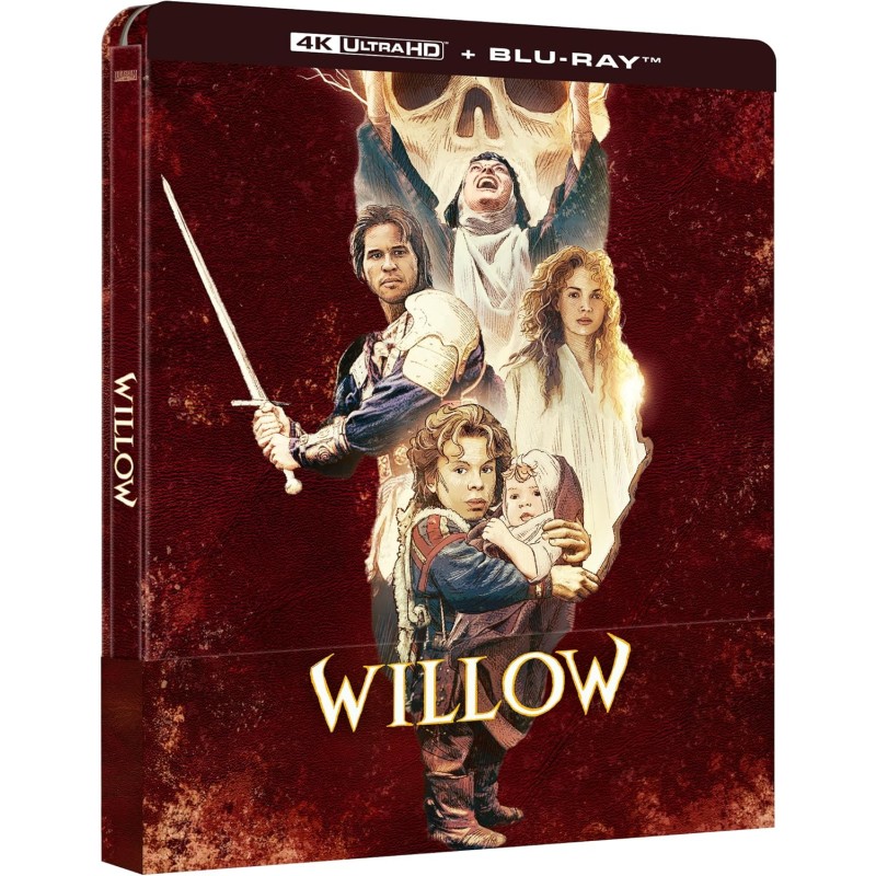 WILLOW - 4K UHD + BLU RAY - STEELBOOK - IMPORT