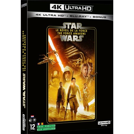 Star Wars 7 : Le Réveil de la Force - 4K Ultra HD - Blu Ray + BLU RAY Bonus