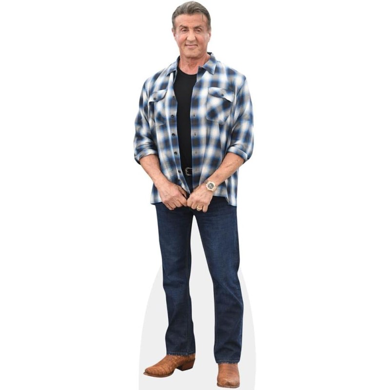 Sylvester Stallone - Silhouette en carton Grandeur Nature