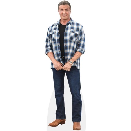 Sylvester Stallone - Silhouette en carton Grandeur Nature