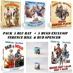 PACK 5 BLU RAY + 5 MUG -...