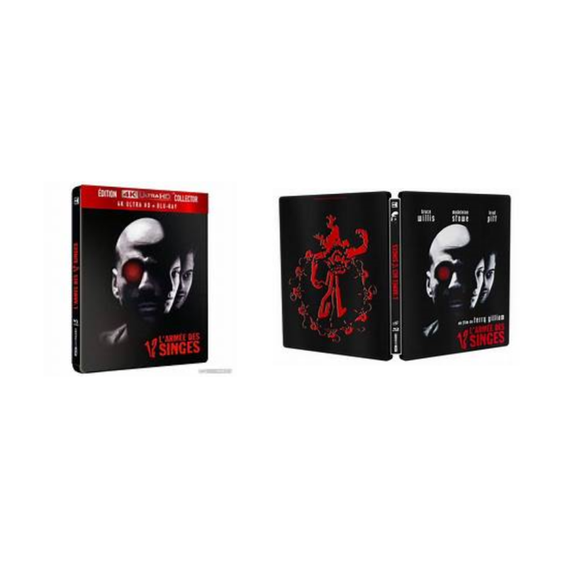 L'Armée des 12 singes - 4K UHD + BLU RAY - STEELBOOK