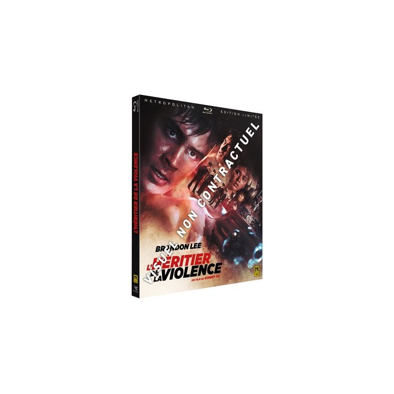L'Héritier de la Violence - HK Vidéo - Digipak Edition Limitée - Blu-ray