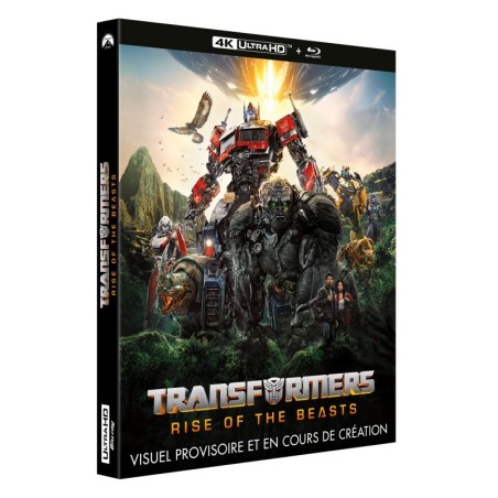 TRANSFORMERS : RISE OF THE BEASTS - COMBO UHD 4K + BLU RAY
