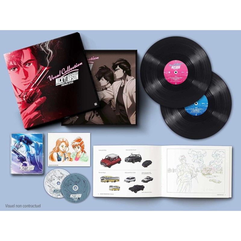 Nicky Larson Private Eyes - Édition Collector - SteelBook - Blu Ray - Vinyle