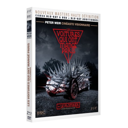 LES VOITURES QUI ONT MANGÉ PARIS - COMBO BLU RAY + DVD + BLU RAY - LE PLOMBIER - ÉDITION LIMITÉE