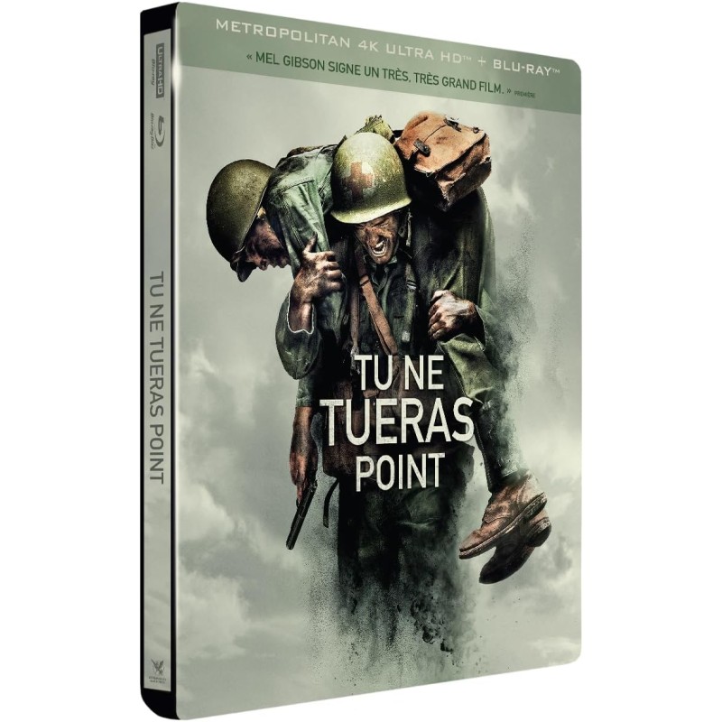 TU NE TUERAS POINT - 4K UHD + BLU RAY + LIVRET - STEELBOOK