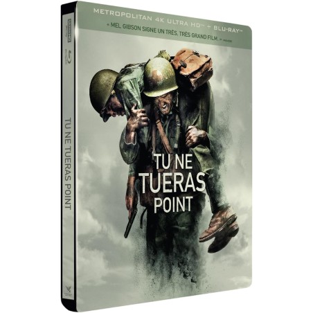 TU NE TUERAS POINT - 4K UHD + BLU RAY + LIVRET - STEELBOOK