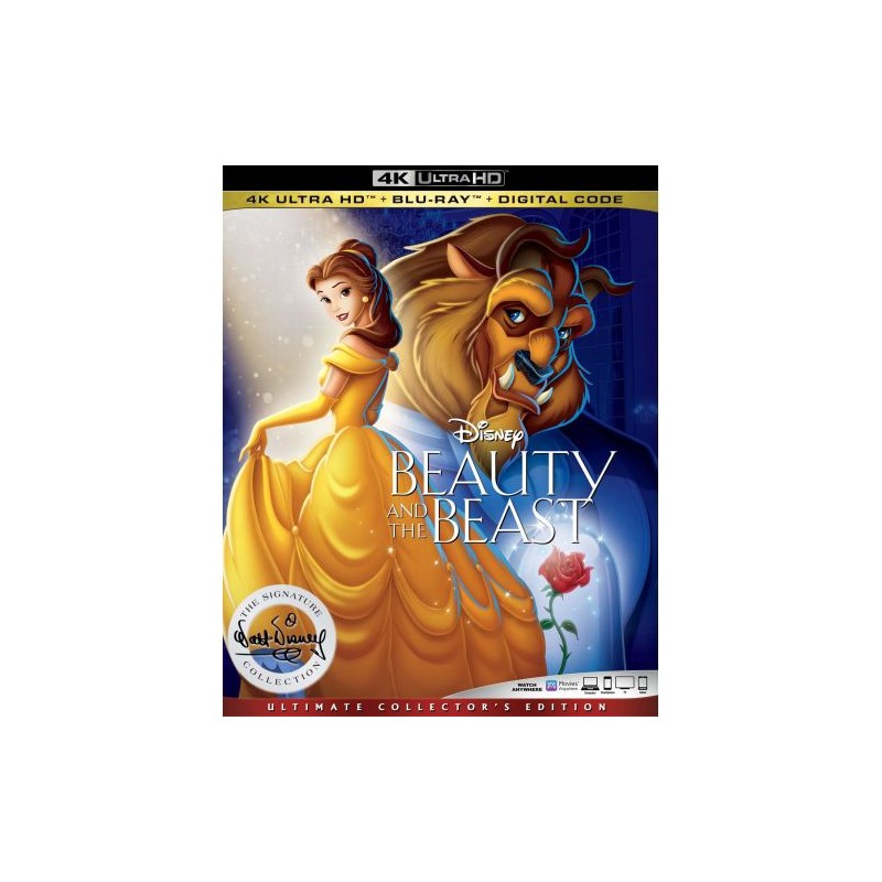 LA BELLE ET LA BÊTE (1991) - COMBO UHD 4K + BLU RAY