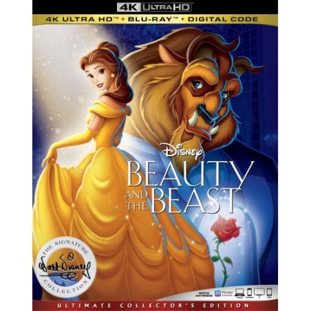 LA BELLE ET LA BÊTE (1991) - COMBO UHD 4K + BLU RAY