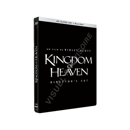 KINGDOM OF HEAVEN - DIRECTOR'S CUT - COMBO UHD 4K + BLU RAY + BLU RAY BONUS - STEELBOOK - EDITION LIMITEE