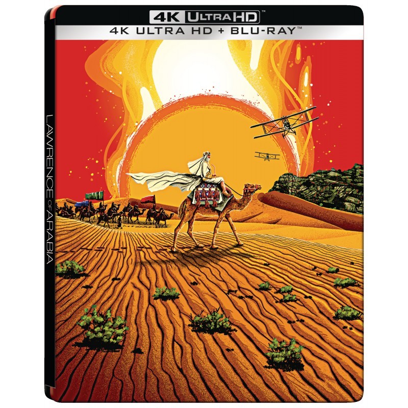 LAWRENCE D'ARABIE - COMBO 2 UHD 4K + 2 BLU RAY - STEELBOOK - EDITION LIMITEE