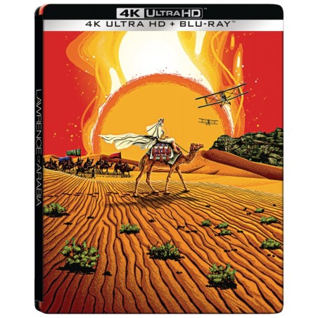 LAWRENCE D'ARABIE - COMBO 2 UHD 4K + 2 BLU RAY - STEELBOOK - EDITION LIMITEE