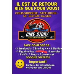 COLIS SURPRISE - STEELBOOK - 4K - BLU RAY + COLLECTOR