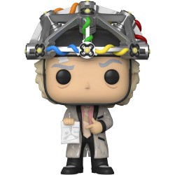 Funko Pop! Movie: Back to The Future - Doc with Helmet Brown