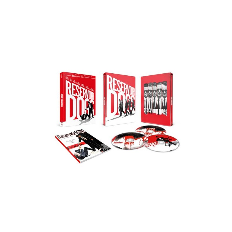 Reservoir Dogs - Edition prestige Steelbook - 4K UHD + Blu-Ray + Blu-Ray Bonus + Livret 40 pages
