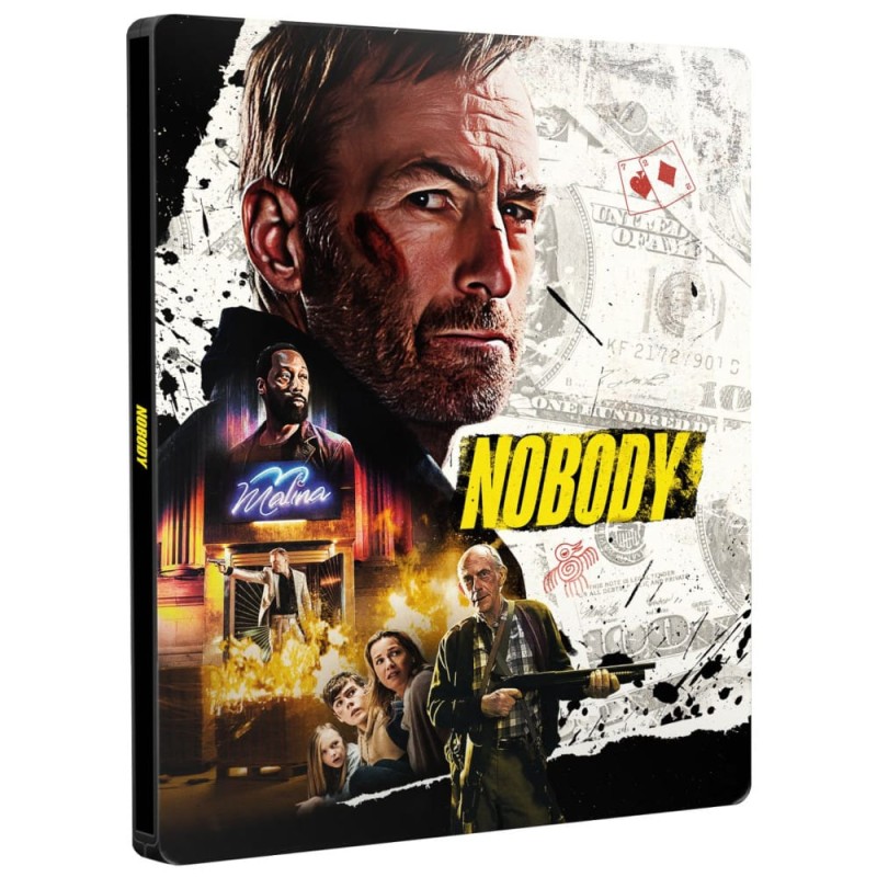 NOBODY - COMBO UHD 4K + BLU RAY - STEELBOOK - EDITION LIMITEE