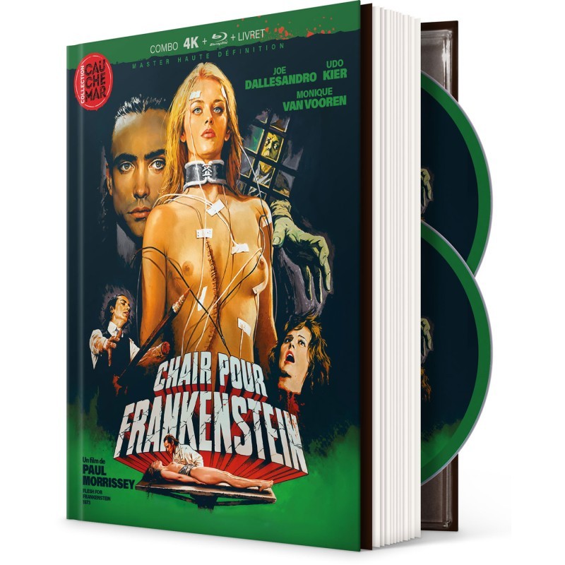 Chair pour Frankenstein - Combo 4k - Blu-Ray - Livret - DIGIBOOK