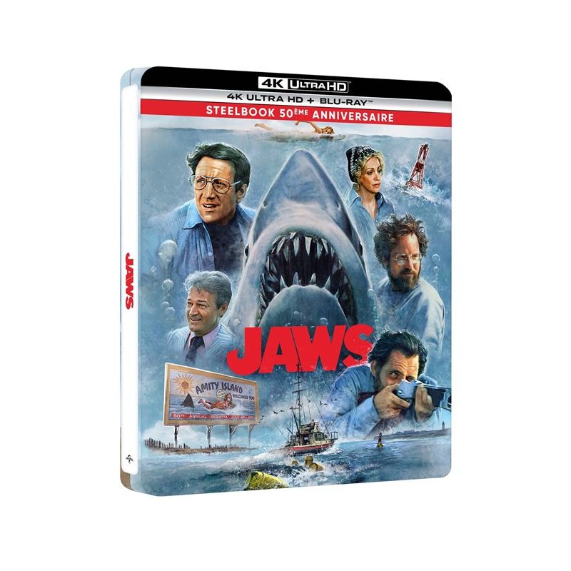 Les Dents de la mer 50ème Anniversaire Édition Spéciale Limitée Collector Fnac Steelbook + MUG