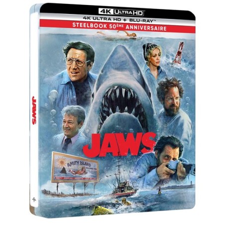 Les Dents de la mer 50ème Anniversaire Édition Spéciale Limitée Collector Fnac Steelbook + MUG
