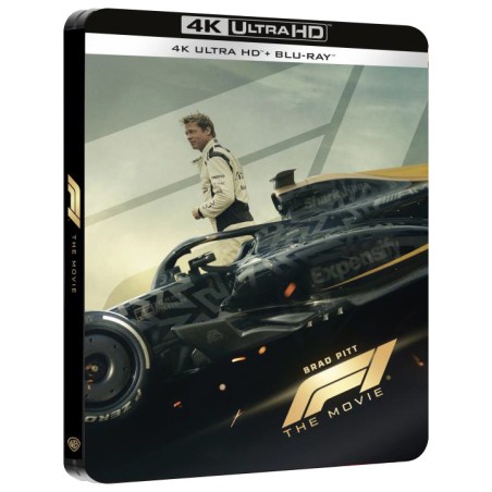 F1, LE FILM - 4K UHD + BLU RAY - STEELBOOK + MUG