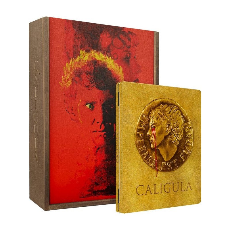 Caligula - 4K Ultra HD + Blu Ray -  Version Restaurée - Futurepak limité & dans Un Coffret Bois