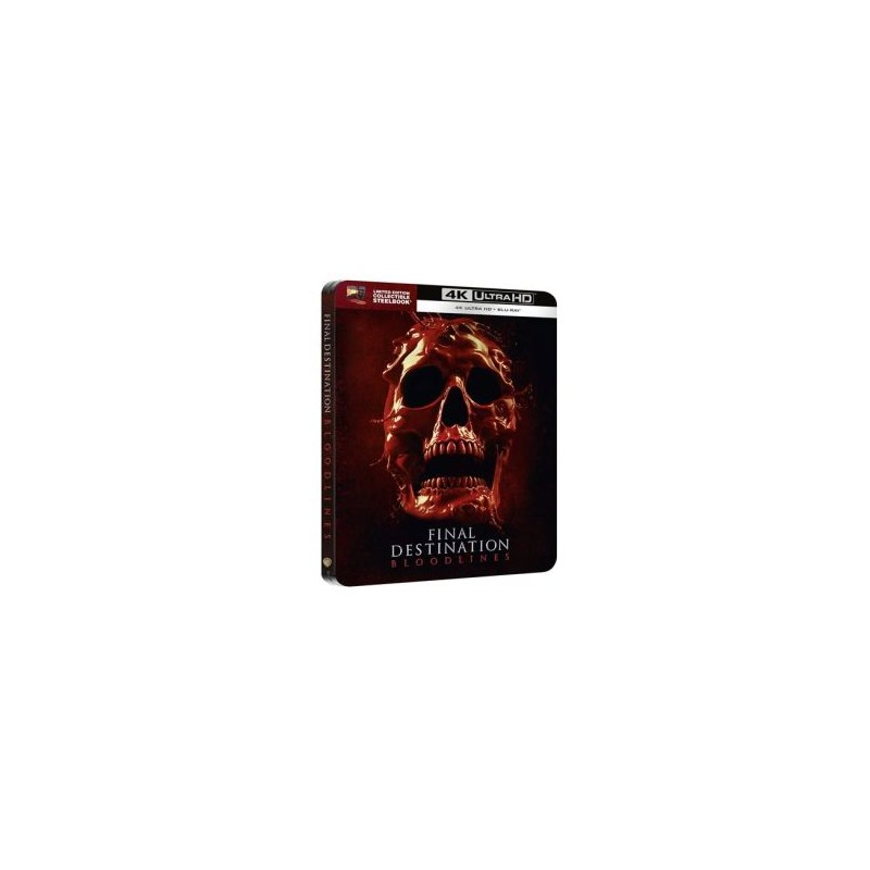 Destination Finale Bloodlines - 4K UHD + BLU RAY - SteelBook limité + MUG