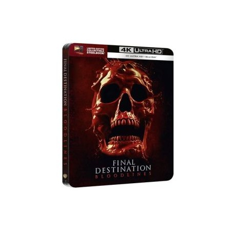 Destination Finale Bloodlines - 4K UHD + BLU RAY - SteelBook limité + MUG