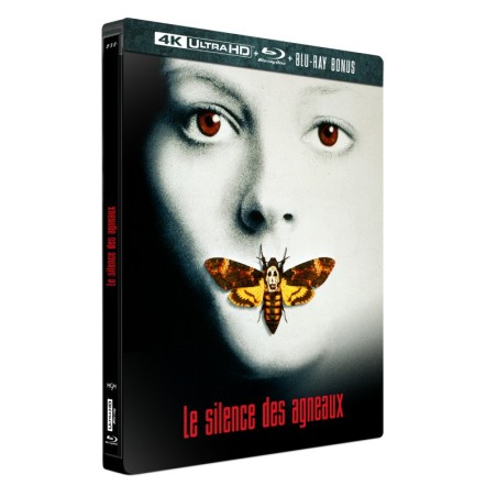 LE SILENCE DES AGNEAUX - COMBO UHD 4K + 2 BLU RAY - STEELBOOK - EDITION COLLECTOR LIMITEE