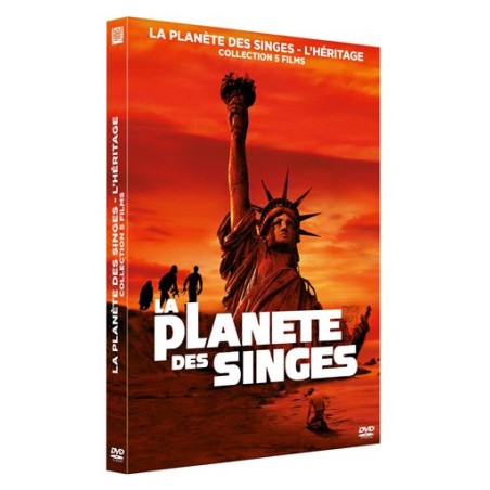 COFFRET LA PLANETE DES SINGES - L'HÉRITAGE (1968-1973) - 5 DVD