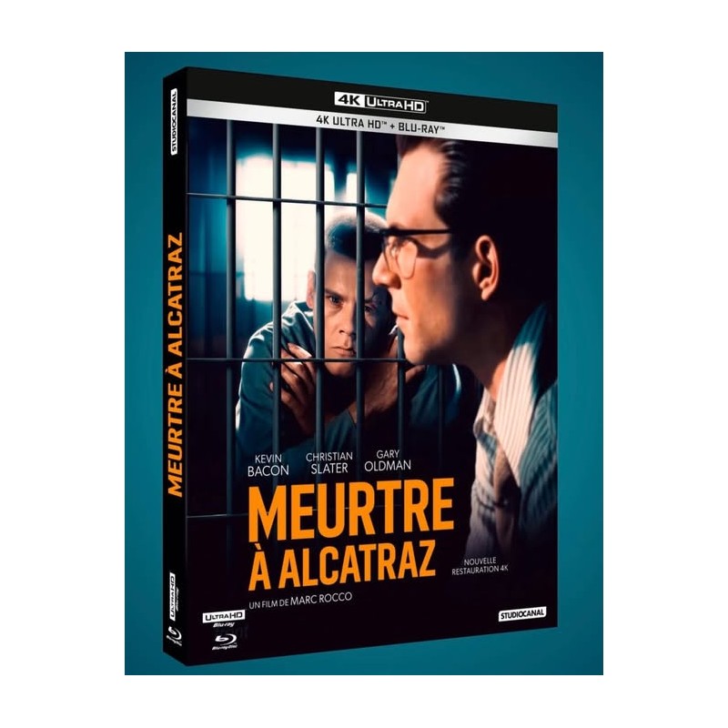 MEURTRE À ALCATRAZ - COMBO UHD 4K + BLU RAY