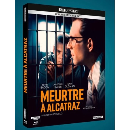 MEURTRE À ALCATRAZ - COMBO UHD 4K + BLU RAY