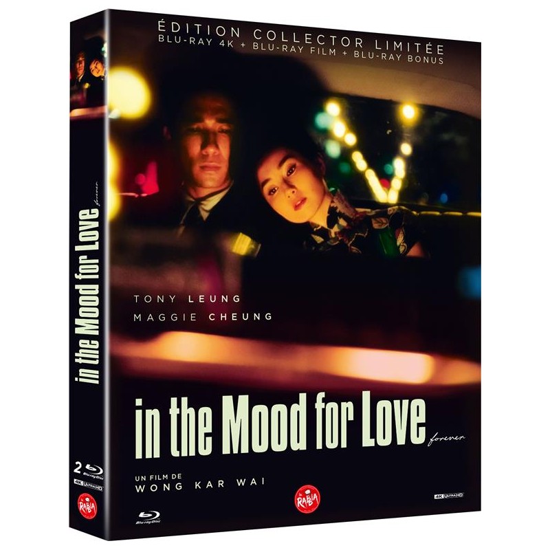 In The Mood for Love - Édition Collector- 4K Ultra-HD - Blu Ray  + BLU RAY Bonus - LIVRE
