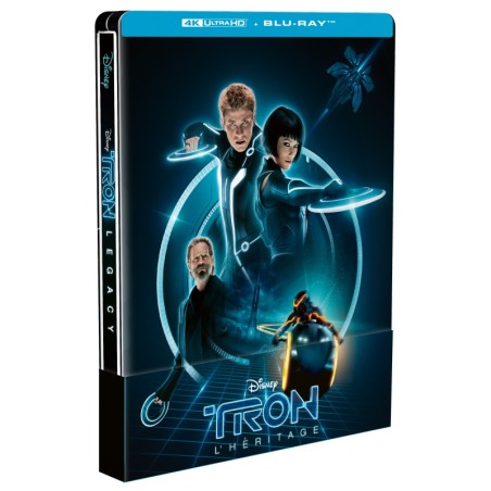 TRON L'HÉRITAGE - COMBO UHD 4K + BLU RAY - STEELBOOK - EDITION LIMITEE
