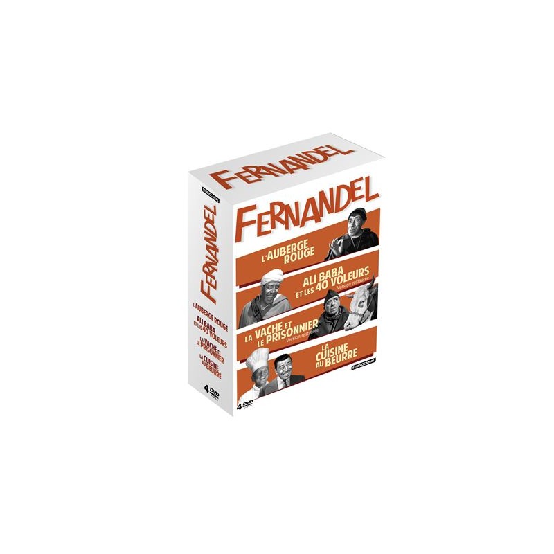 COFFRET FERNANDEL - LES CLASSIQUES - 4 BLU RAY
