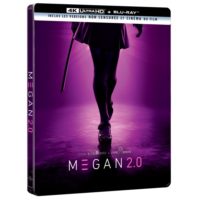 M3GAN 2.0 - COMBO UHD 4K + BLU RAY- STEELBOOK - EDITION LIMITEE