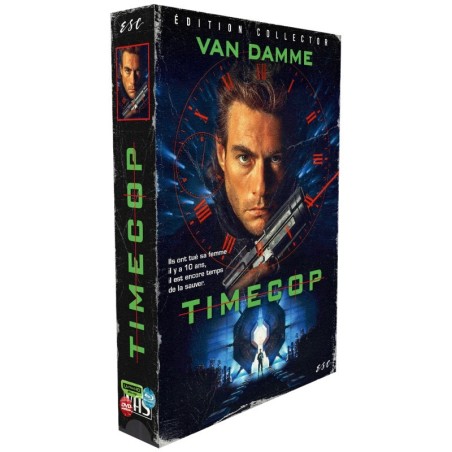 TIMECOP - COMBO - 4K UHD + BLU RAY + DVD - VHS BOX ESC N°1 - ESC VHS BOX - EDITION LIMITEE