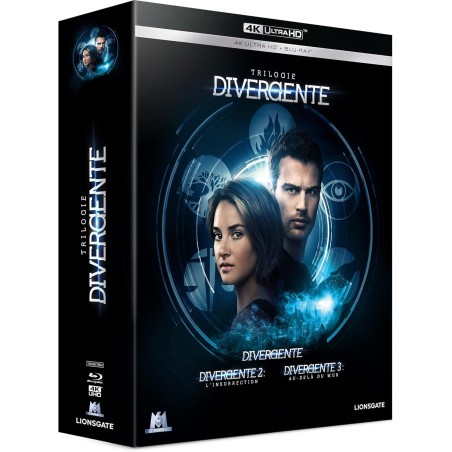 Divergente - Coffret Trilogie - 4K Ultra HD + BLU RAY